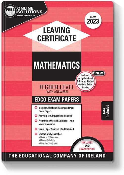 Exam Papers - Leaving Cert - Maths - Higher Level - Exam 2023